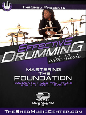 EFFECTIVE DRUMMING with Nicole